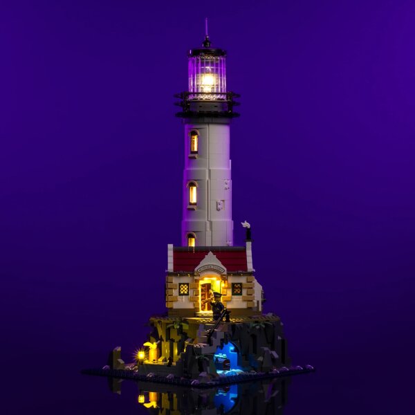 LMB 2.0 Kit di illuminazione a LED per LEGO&reg; 21335 Faro motorizzato