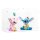 Display in acrilico per LEGO&reg; 43249/43257 - Stitch e Angel insieme (con fondo bianco)