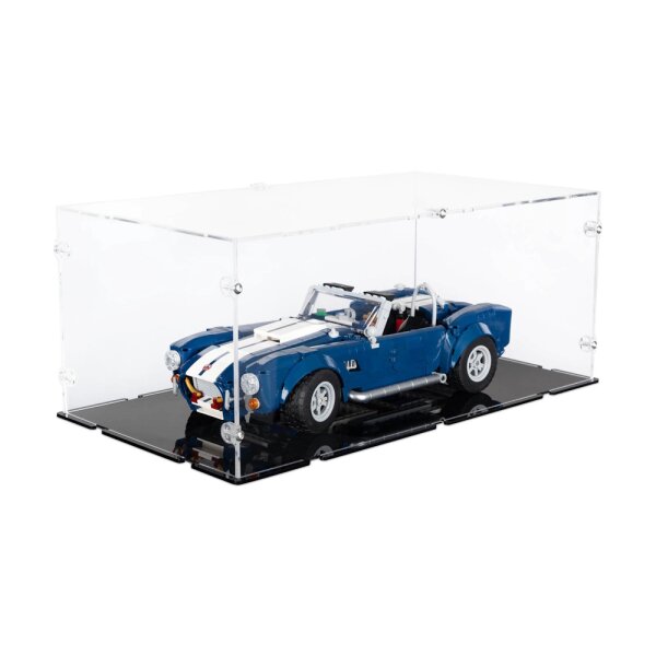 Acryl-Display f&uuml;r LEGO&reg; 10357 Shelby Corba 427 S(C (Mit schwarzem Boden)