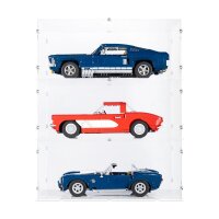 Acryl-Display f&uuml;r LEGO&reg; 10357 Shelby Corba 427 S(C (mit klarem Boden, Stabelbar)