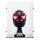 Display in acrilico per LEGO&reg; 76329 Marvel Maschera di Miles Morales (con fondo nero)
