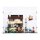 Display in acrilico per LEGO&reg; 76451 Harry Potter - Privet Drive: la visita di zia Marge (con fondo nero)