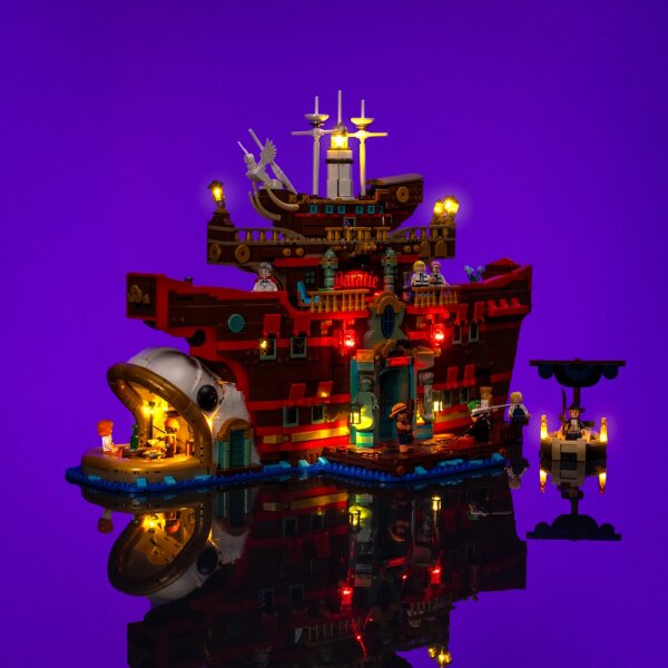 LMB 2.0 LED Licht Set f&uuml;r LEGO&reg; 75640 One Piece - Barati&eacute;, das Schwimmende Restaurant