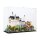 Pr&eacute;sentoir en acrylique pour LEGO&reg; 21063 Le ch&acirc;teau de Neuschwanstein (avec fond noir)