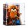 Pr&eacute;sentoir en acrylique pour LEGO&reg; 75430 Star Wars - Wicket l&rsquo;Ewok (avec image darri&egrave;re-plan et base noire)