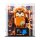 Pr&eacute;sentoir en acrylique pour LEGO&reg; 75430 Star Wars - Wicket l&rsquo;Ewok (avec image darri&egrave;re-plan et base noire)