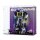 Pr&eacute;sentoir en acrylique pour LEGO&reg; 10358 Transformers: Soundwave (avec image darri&egrave;re-plan et base noire)