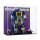 Pr&eacute;sentoir en acrylique pour LEGO&reg; 10358 Transformers: Soundwave (avec image darri&egrave;re-plan et base noire)