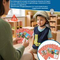 Jeu de r&ocirc;le pompiers (9 pi&egrave;ces)