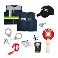 Set gioco di ruolo Polizia (9 pezzi)