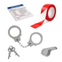 Set gioco di ruolo Polizia (9 pezzi)