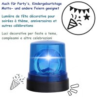 Alarm/Blue Light with Sound & Light and Silent Function