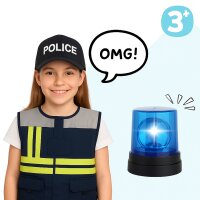 Alarm/Blue Light with Sound & Light and Silent Function