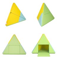 3-in-1 Play Mat, Foldable into a Teepee Tent & Boat