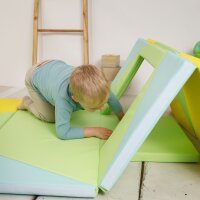 3-in-1 Play Mat, Foldable into a Teepee Tent & Boat