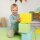 Soft building block set with 6 foam cubes in 3 colors