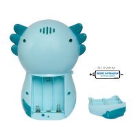 Axolotl Bubble Machine