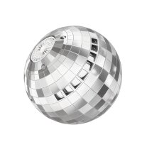 Machine &agrave; bulles boule disco (13 x 13 cm, 50 ml de solution &agrave; bulles incluse)