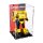 Pr&eacute;sentoir en acrylique pour LEGO&reg; 10338 Transformers: Bumblebee (avec image darri&egrave;re-plan et base noire)