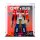 Pr&eacute;sentoir en acrylique pour LEGO&reg; 10302 Transformers: Optimus Prime (avec image darri&egrave;re-plan et base noire)