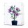 Acrylic display for LEGO&reg; 10372 Hibiscus (With black floor)