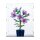 Acrylic display for LEGO&reg; 10372 Hibiscus (With black floor)