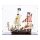 Pr&eacute;sentoir en acrylique pour LEGO&reg; 75639 One Piece - Le bateau pirate Vogue Merry  (avec fond noir)