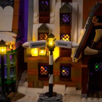 LMB 2.0 Kit di illuminazione a LED per LEGO&reg; 76457 Harry Potter - Villaggio di Hogsmeade &ndash; Edizione del Collezionista
