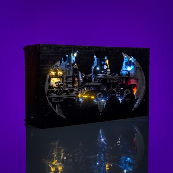 LMB 2.0 Kit di illuminazione a LED per LEGO&reg; 76252 Batman - Batcave &ndash;  Shadow Box