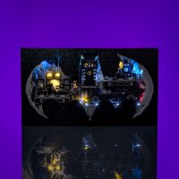 LMB 2.0 Kit di illuminazione a LED per LEGO&reg; 76252 Batman - Batcave &ndash;  Shadow Box