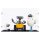 Acryl-Display f&uuml;r LEGO&reg; 43279 Disney - WALL-E & EVE (Mit schwarzem Boden)
