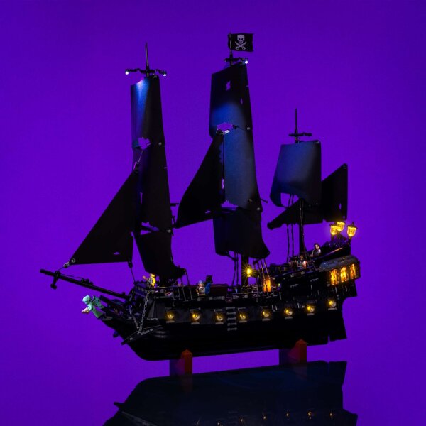 LMB 2.0 Kit de lumi&egrave;re pour LEGO&reg; 10365 Le bateau pirate du capitaine Jack Sparrow