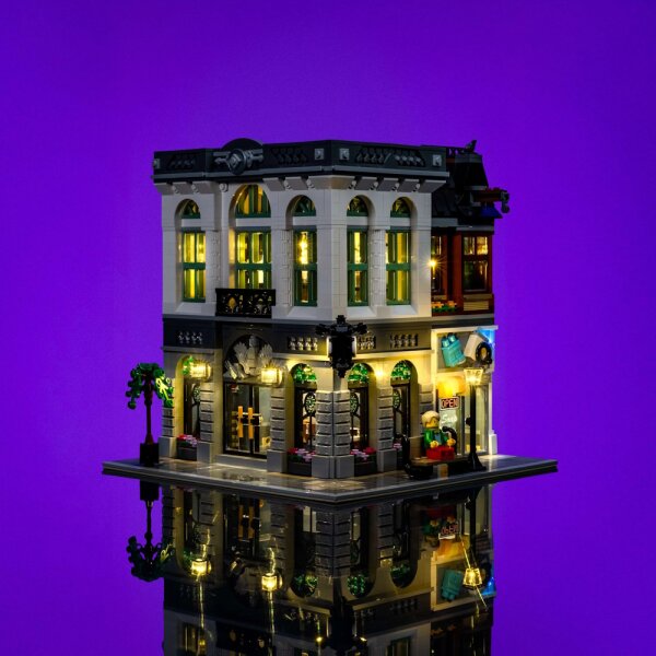 LMB 2.0 Kit di illuminazione a LED per LEGO&reg; 10251 Creator La Banca