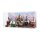 Acrylic display for LEGO&reg; 76457 Harry Potter Hogsmeade Village - Colletors Edition (With background image & white floor)
