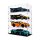 Display in acrilico 32 x 15 x 10 cm per i modelli LEGO&reg; Technic (con fondo nero)