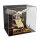 Pr&eacute;sentoir en acrylique pour LEGO&reg; 76391 Harry Potter - Ic&ocirc;nes de Poudlard, &Eacute;dition Collector (avec image darri&egrave;re-plan et base noire)