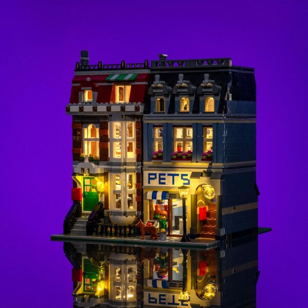 LMB 2.0 Kit de lumi&egrave;re pour LEGO&reg; 10218 Lanimalerie