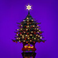 LMB 2.0 LEGO&reg; 41843# Family Christmas Tree Decoration with warm lights Light Kit