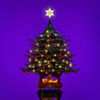 LMB 2.0 LEGO&reg; 41843# Family Christmas Tree Decoration with multi color Light Kit