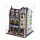 Pr&eacute;sentoir en acrylique pour LEGO&reg; 10185 L&rsquo;&eacute;picerie (Green Grocer) (avec fond noir)