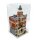 Acrylic display for LEGO&reg; 10224 Town Hall (With black floor)