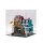 Pr&eacute;sentoir en acrylique pour LEGO&reg; 10270 La librairie (avec fond noir)