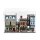 Pr&eacute;sentoir acrylique pour 2 sets LEGO&reg; Modular Building (L 52 x l 26 x H 36 cm, base noire)