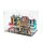 Acrylic display for 2 LEGO&reg; Modular Building Sets XL (L 52 x W 32 x H 36 cm with black base)