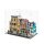 Acrylic display for 2 LEGO&reg; Modular Building Sets XL (L 52 x W 32 x H 43 cm with black base)