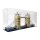Pr&eacute;sentoir acrylique pour 4 sets LEGO&reg; Modular Buildingou 10214 Tower Bridge (L 103 x l 26 x H 47 cm, base noire)