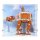 Acryl-Display f&uuml;r LEGO&reg; 40806 Star Wars Lebkuchen AT-AT (Mit Hintergrundbild & weissem Boden)