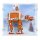 Acryl-Display f&uuml;r LEGO&reg; 40806 Star Wars Lebkuchen AT-AT (Mit Hintergrundbild & weissem Boden)