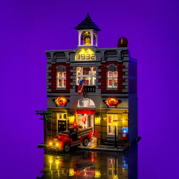 LMB 2.0 LED Licht Set f&uuml;r LEGO&reg; Feuerwache 10197