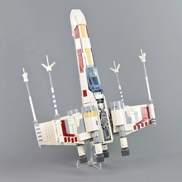 Acrylic Vertical Stand for LEGO&reg; 75355 Star Wars USC X-Wing Starfighter